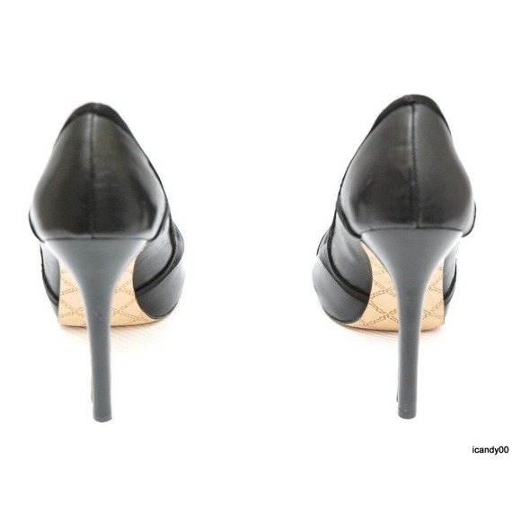 L.A.M.B. LAMB Leighton Open Toe High Heel Platform Pump 9.5 $275 New - Picture 5 of 7